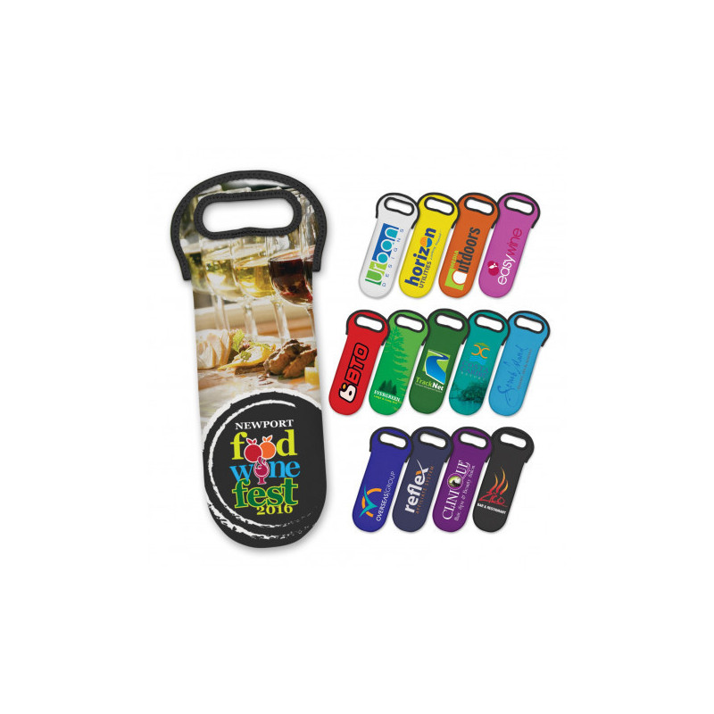 Neoprene Wine Cooler Bag - Full Colour