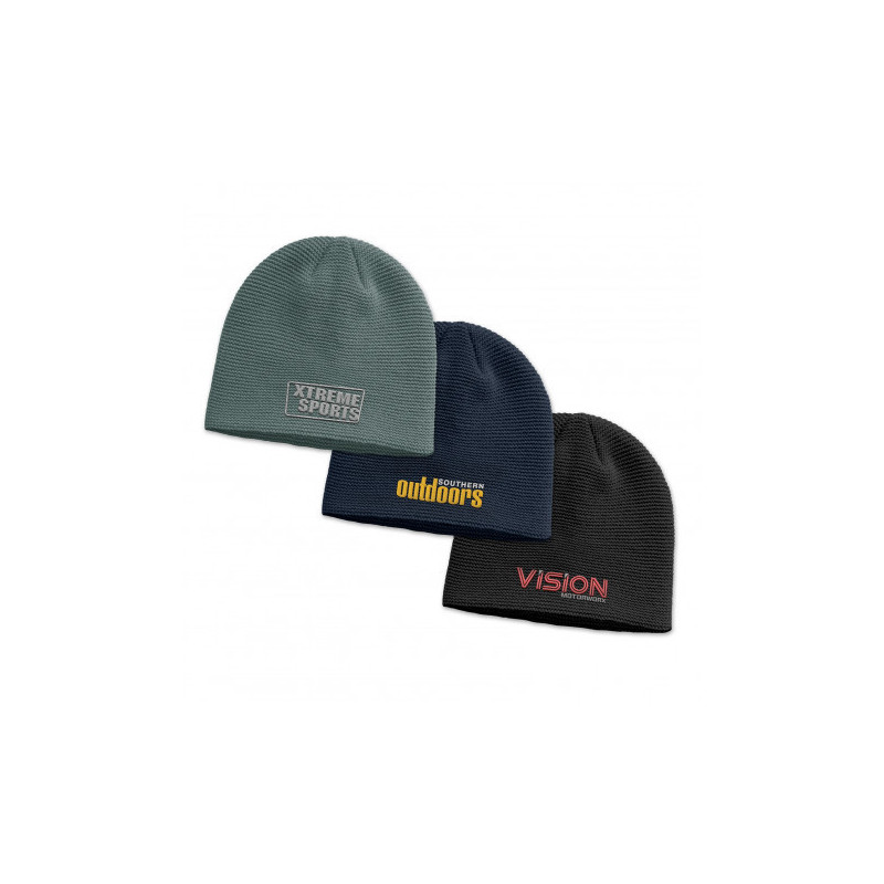 Montana Garter Knit Beanie