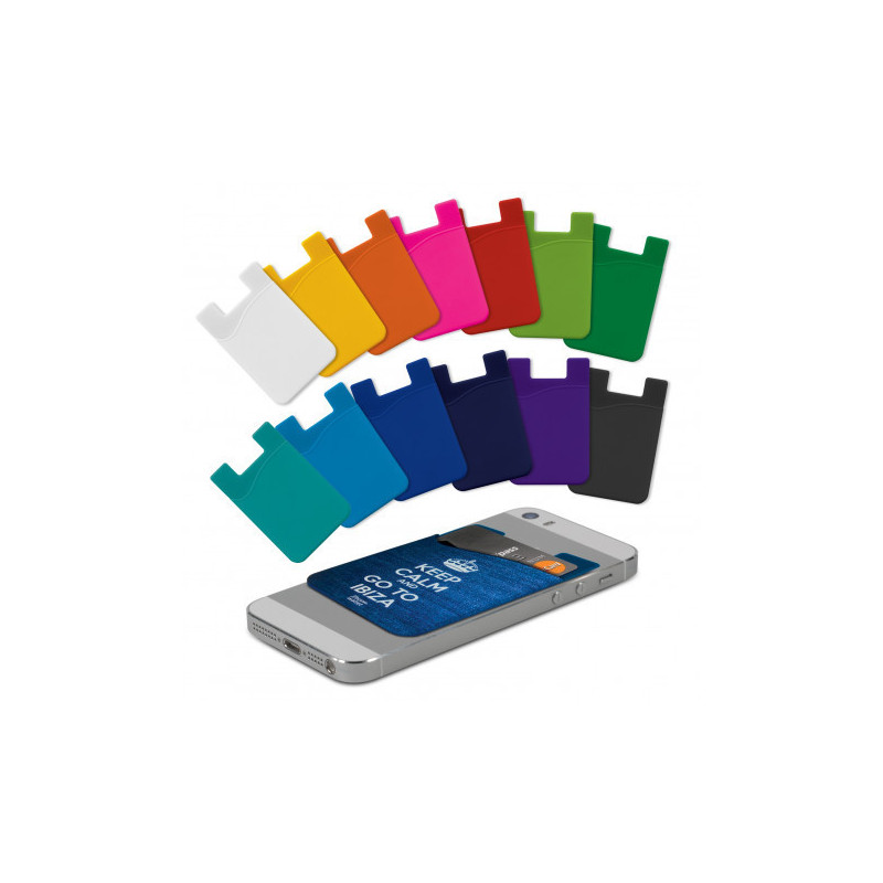 Silicone Phone Wallet - Full Colour