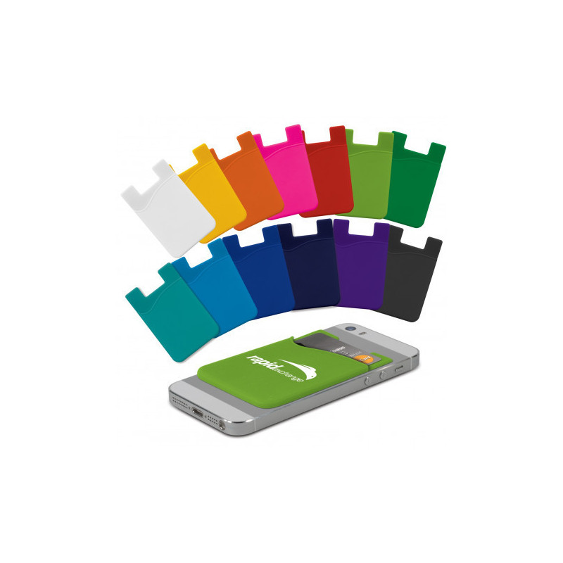 Silicone Phone Wallet - Indent