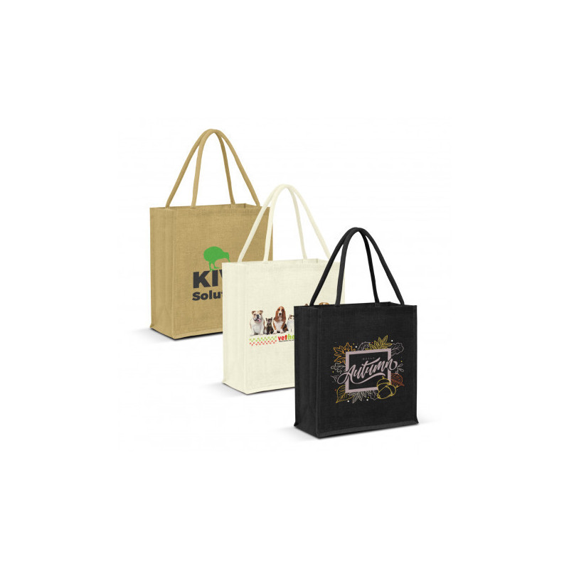 Lanza Jute Tote Bag - Colour Match