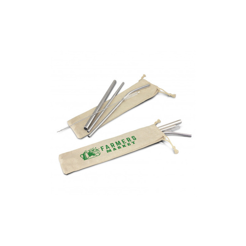 Stainless Steel Straw Set