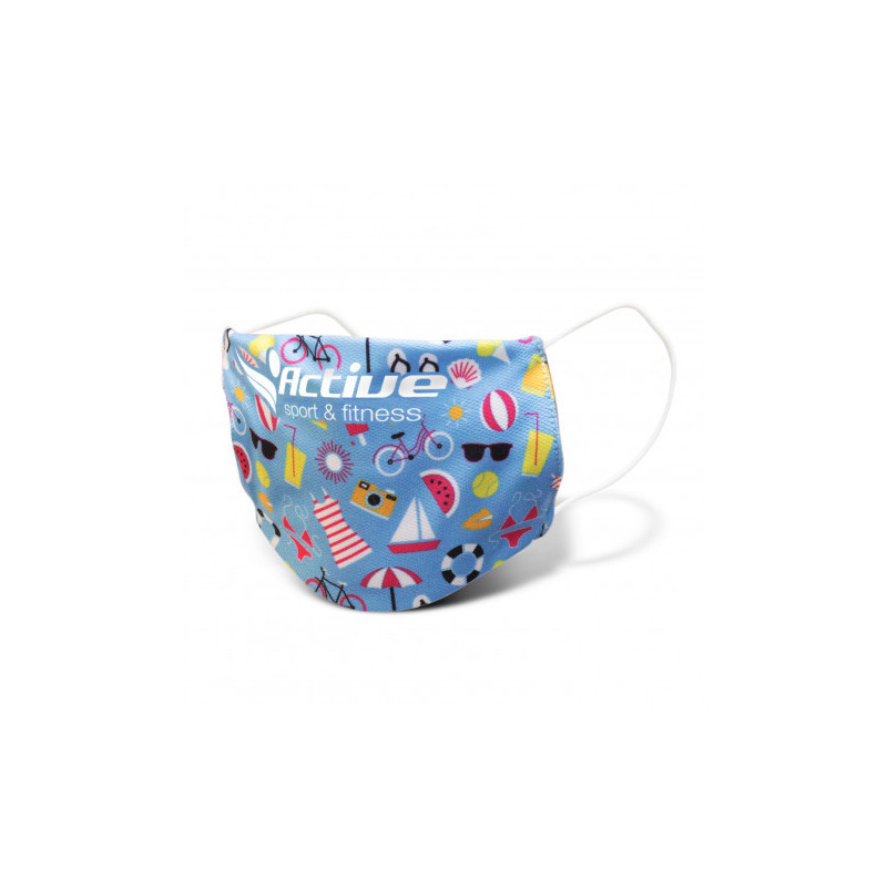 Reusable Face Mask Full Colour - Small