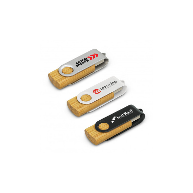 Helix 4GB Bamboo Flash Drive