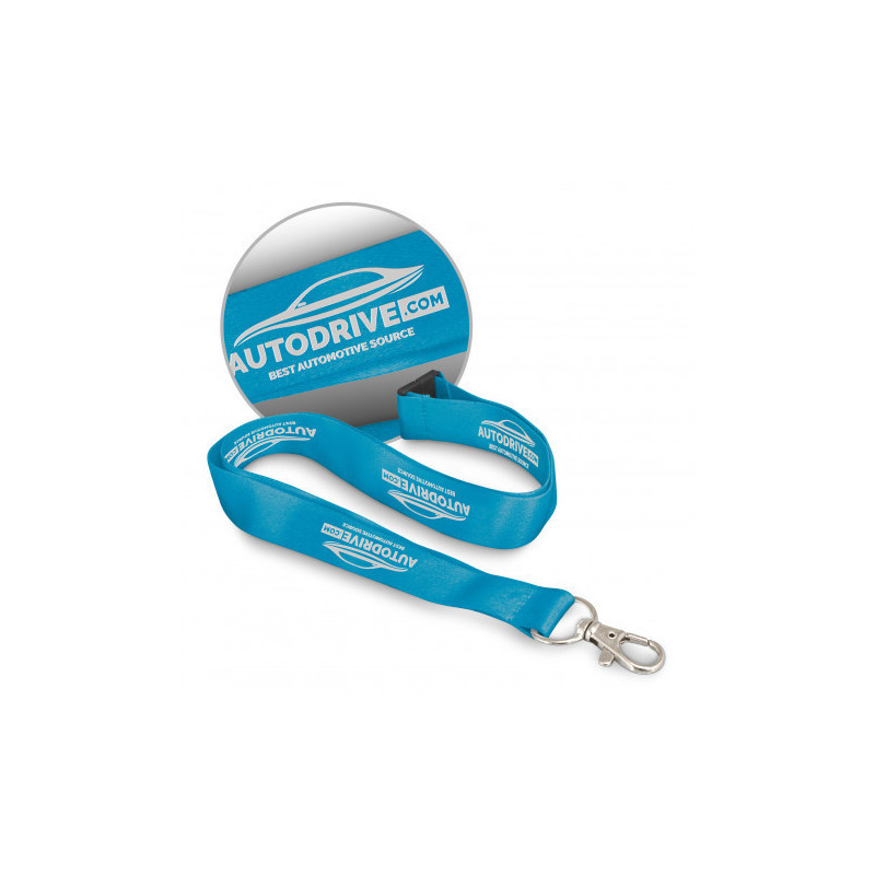 Soft Touch Logo Lanyard