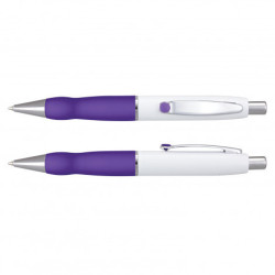 White barrel Turbo Metal Pen