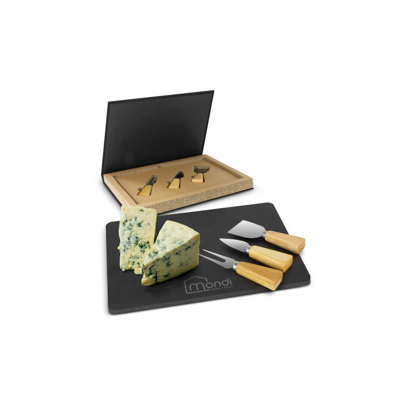 Montrose Slate Cheese Board Set