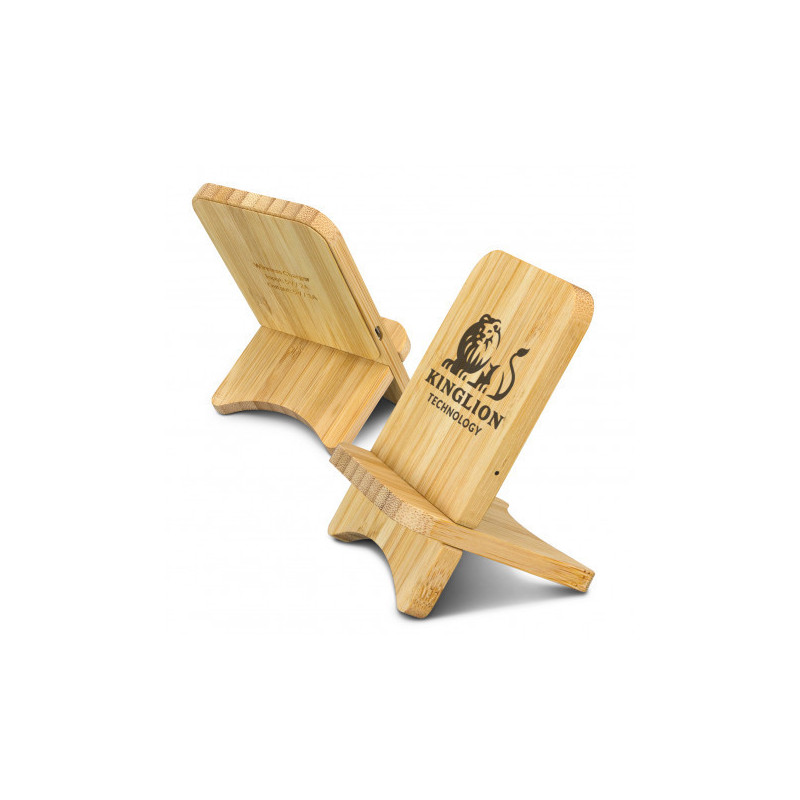 Bamboo Wireless Charging Stand