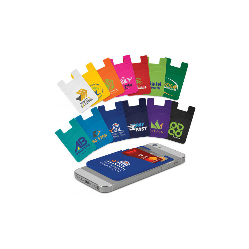 Dual Silicone Phone Wallet