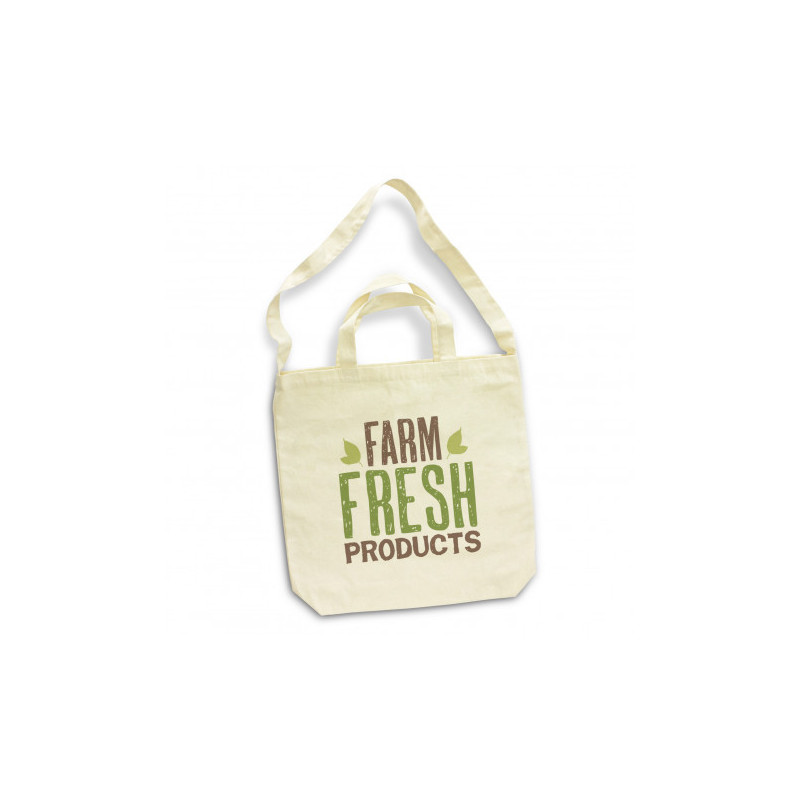 Cotton Shoulder Tote Bag