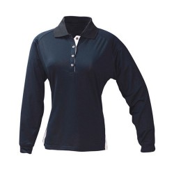 Ladies' Team Polo L/S