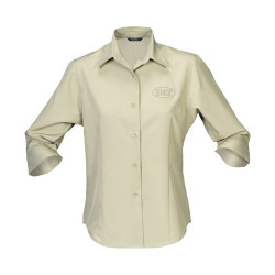 Ladies' Woven Shirt (3/4 Sleeve)