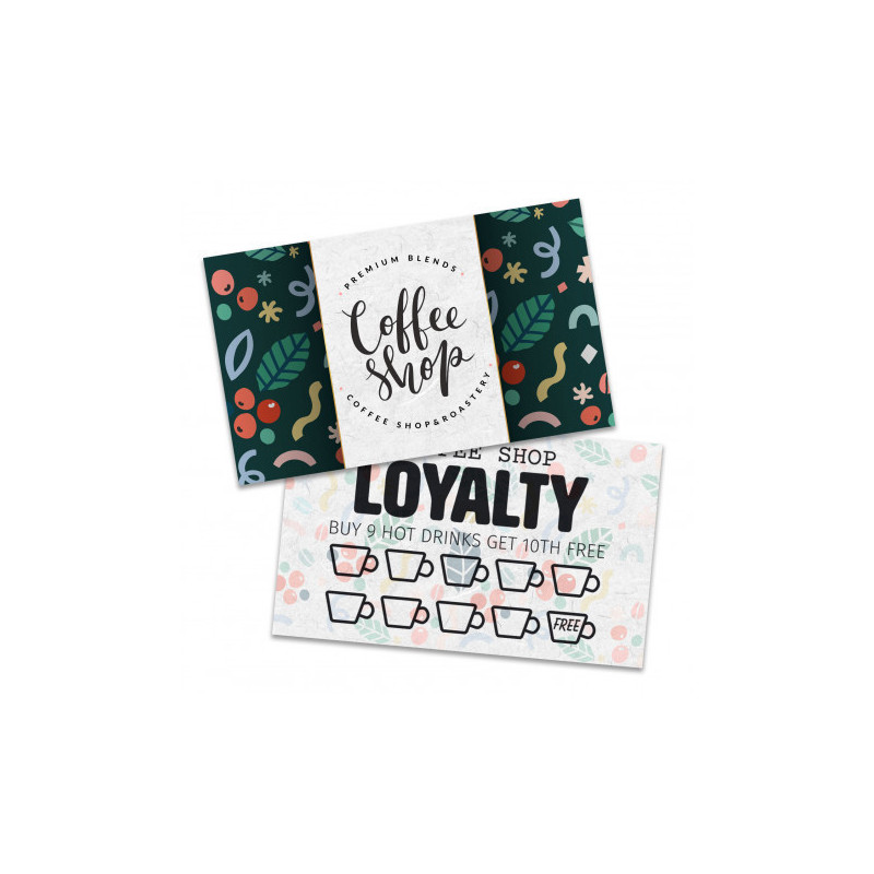 Full Colour Loyalty Cards