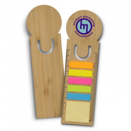 Bamboo Ruler Bookmark - Round Bamboo Ruler Bookmark - Round