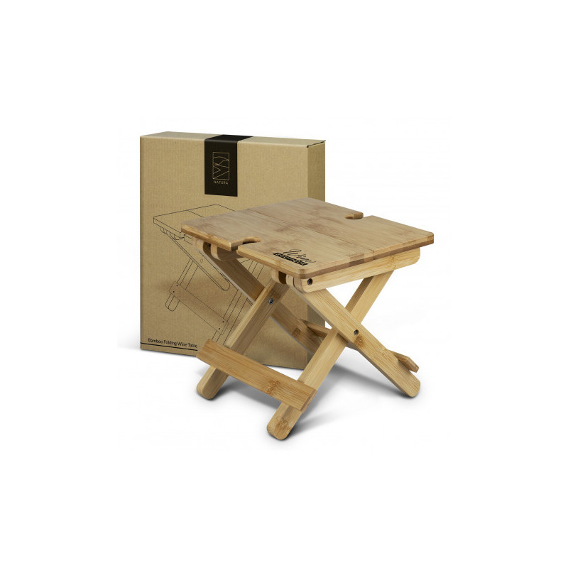 Bamboo Folding Wine Table