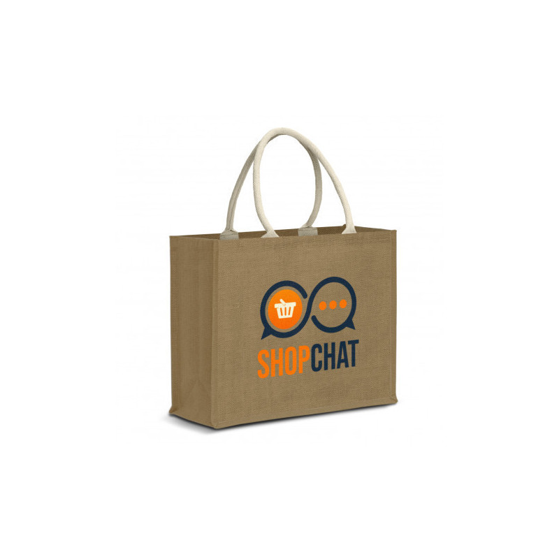 Modena Starch Jute Tote Bag