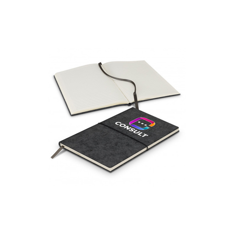 RPET Felt Soft Cover Notebook - A5