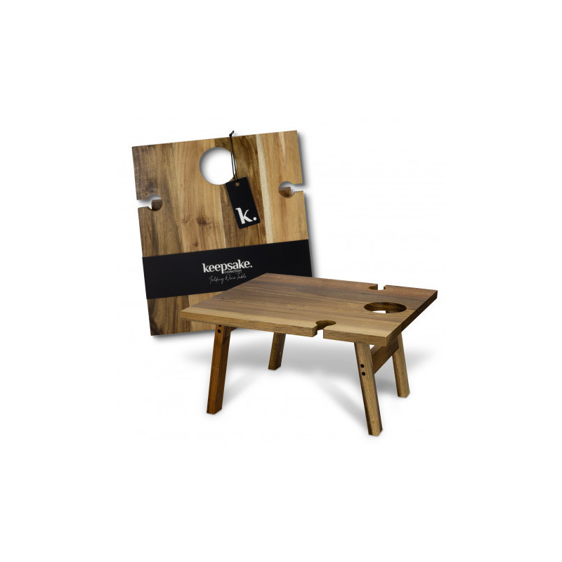 Keepsake Folding Wine Table