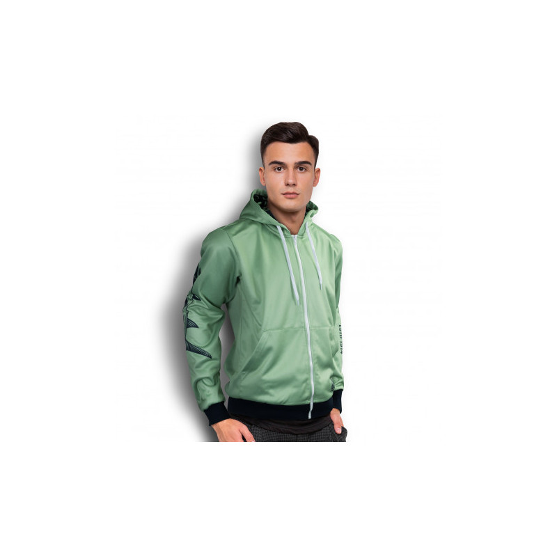 Custom Mens Sports Zipped Hoodie