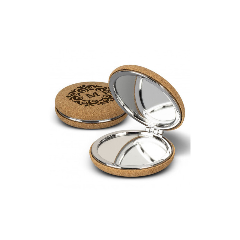 Cork Compact Mirror