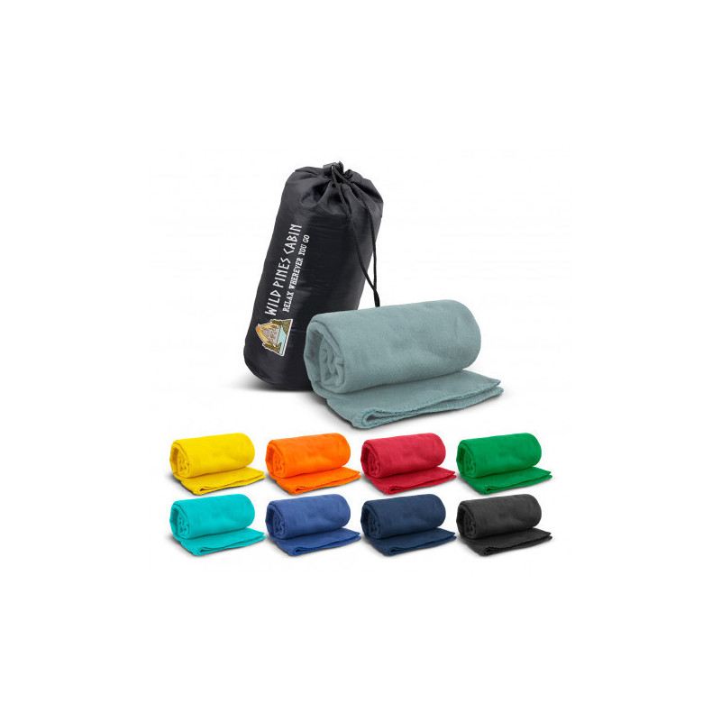 Glasgow Fleece Blanket in Carry Bag