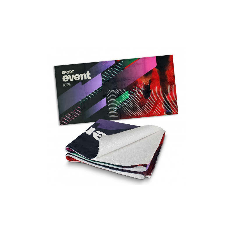 Sports Fit Towel - Full Colour