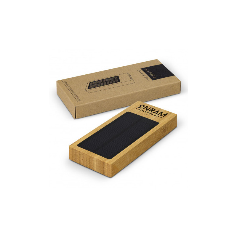 Bamboo Solar Power Bank AUS