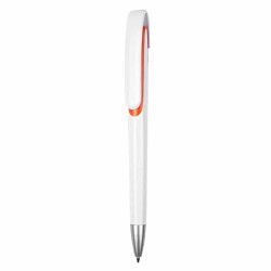 Tahlia White Plastic Pen