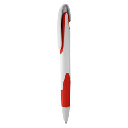 Keely White Plastic Pen