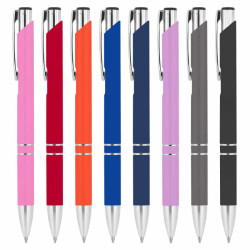 Euroauz Rubberised Metal Pen