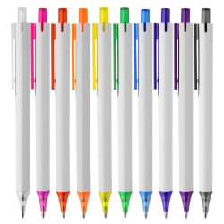 York White Plastic Pen
