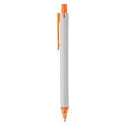 York White Plastic Pen