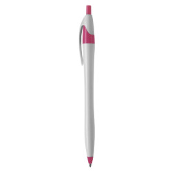 Oracle White Plastic Pen
