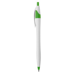 Oracle White Plastic Pen