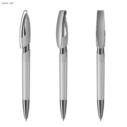 Rodeo MM Transparent Plastic Pen