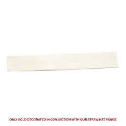 Cotton Hatband (Straw Hat)