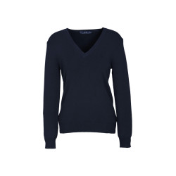 Ladies V-Neck Pullover