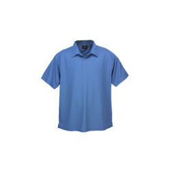 Mens Micro Waffle Polo Shirt