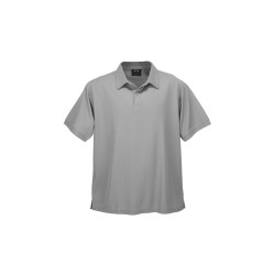 Mens Micro Waffle Polo Shirt