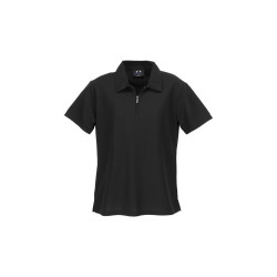 Ladies Micro Waffle Polo Shirt