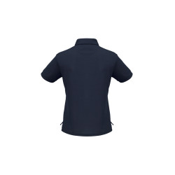 Ladies Micro Waffle Polo Shirt