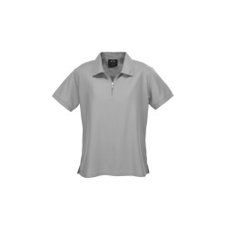 Ladies Micro Waffle Polo Shirt