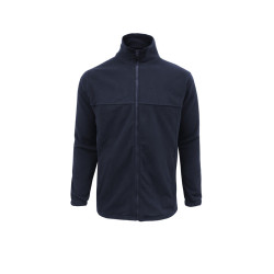 Mens Plain Micro Fleece Jacket