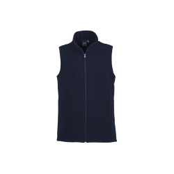 Ladies Plain Micro Fleece Vest