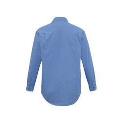 Mens Micro Check Long Sleeve Shirt