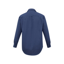 Mens Micro Check Long Sleeve Shirt