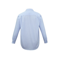 Mens Micro Check Long Sleeve Shirt