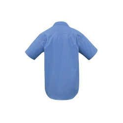 Mens Micro Check Short Sleeve Shirt