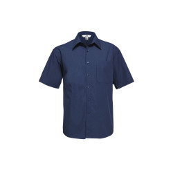 Mens Micro Check Short Sleeve Shirt