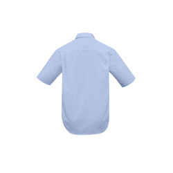 Mens Micro Check Short Sleeve Shirt
